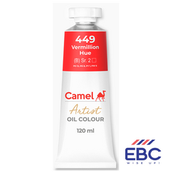 CAMEL Artist Oil Colours - 449 Vermillion Hue 120ML